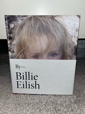 By— Hardcover Photo Book — White and Beige Cover